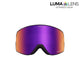 レンズカラー：LUMALENS PURPLE ION